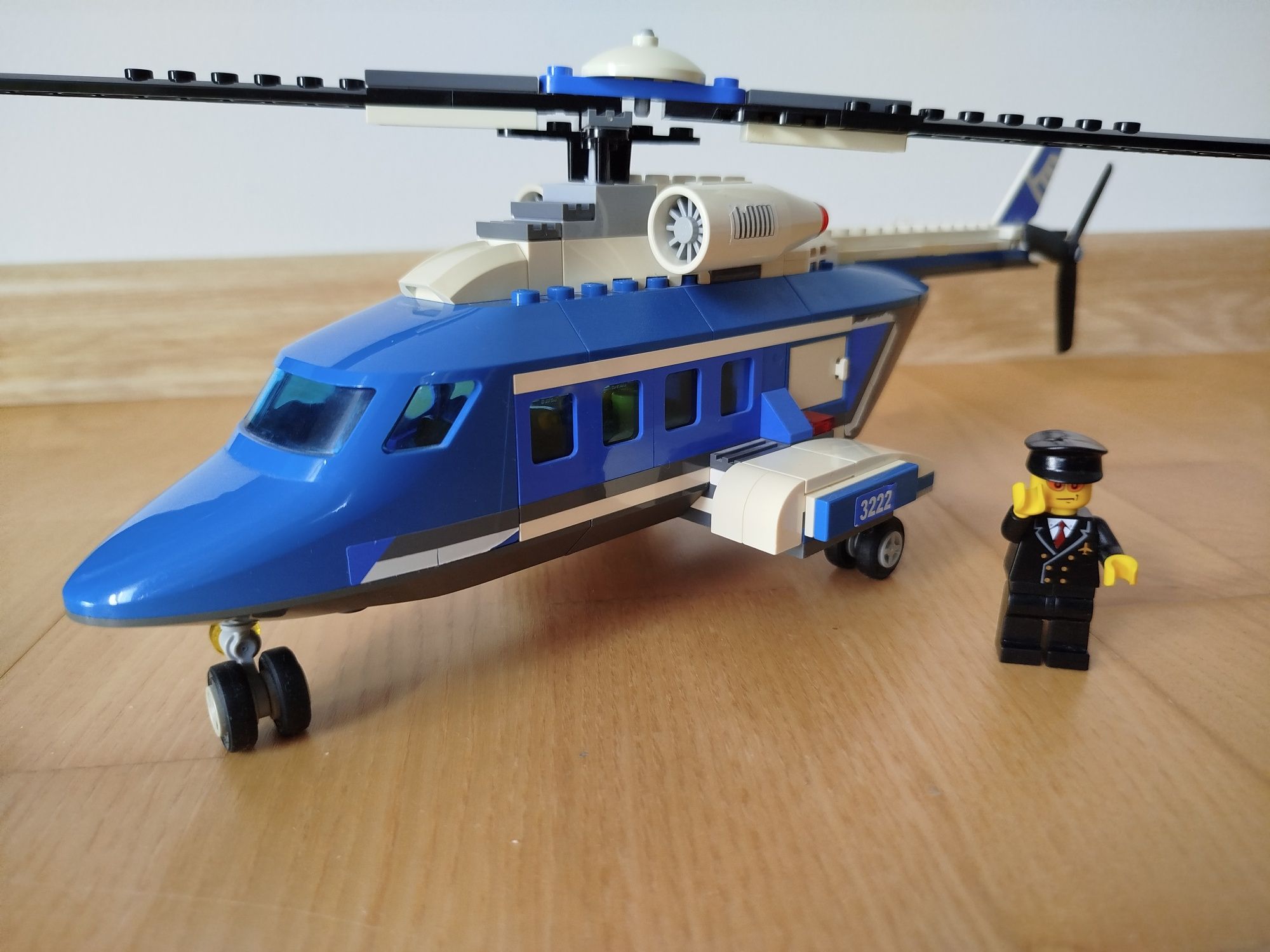 LEGO City 3222 - airtaxi - helikopter klocki