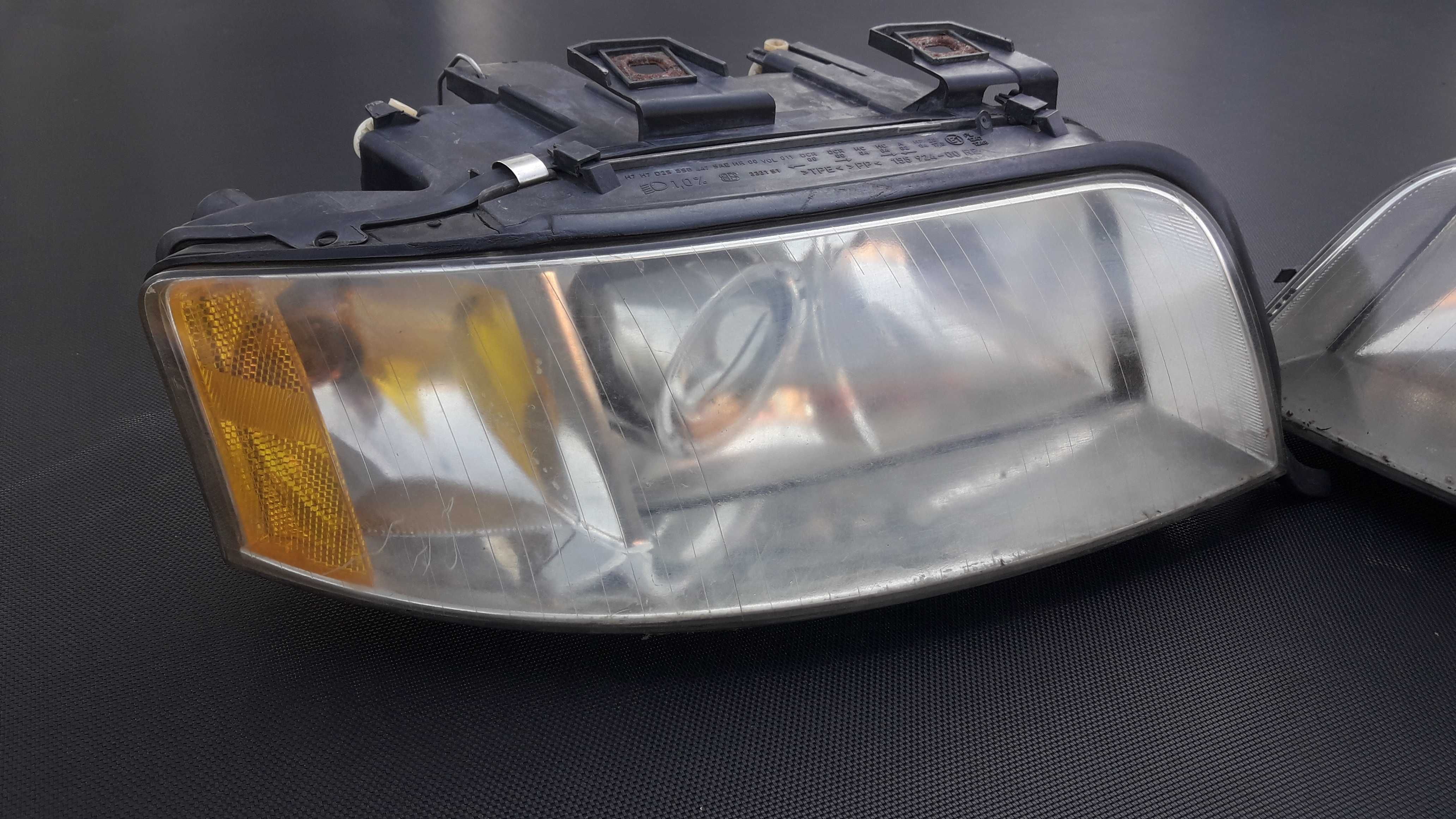 lapmy reflektory przód audi a6 c5 lift wersji USA ori hella
