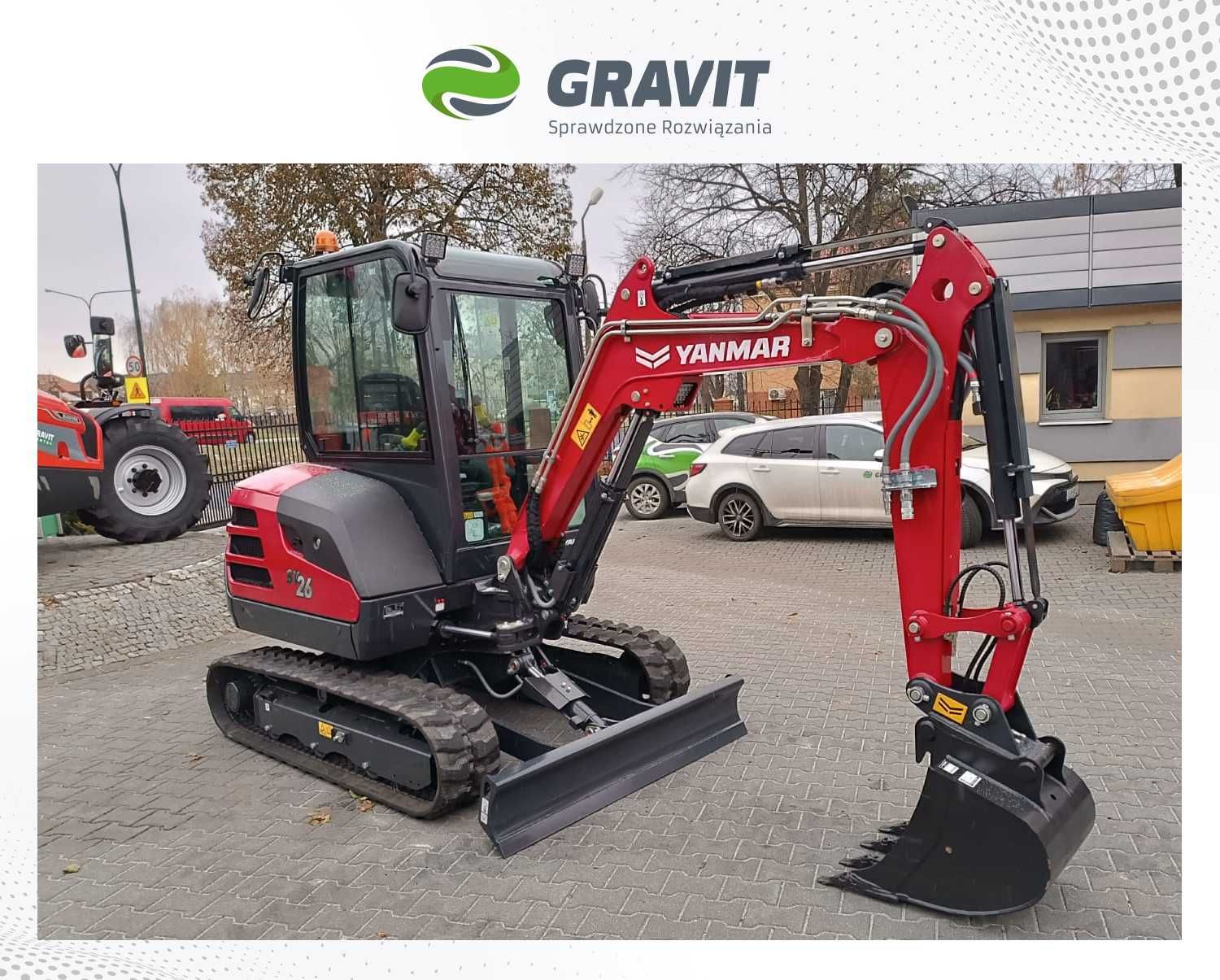Yanmar SV26 Advance (2,7 tony) od Autoryzowanego Dealera - GRAVIT