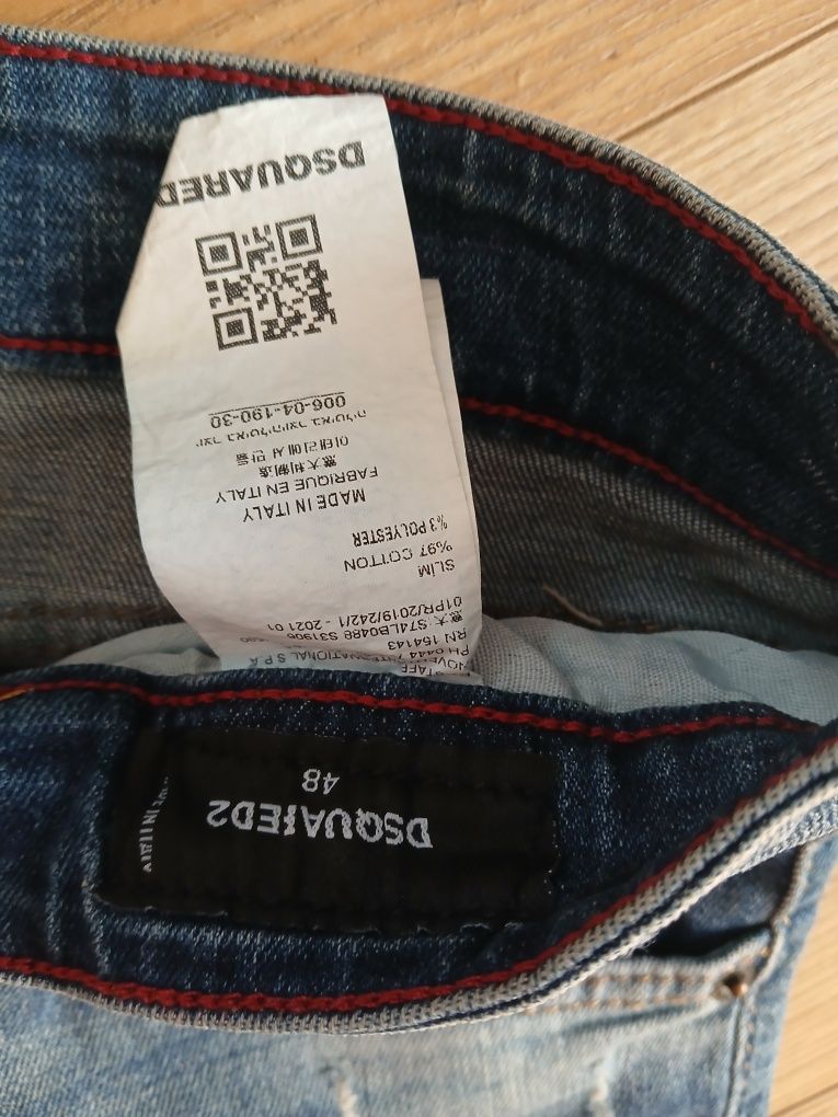 Spodenki jeansowe Dsquared2