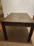 Mesa de sala madeira escura