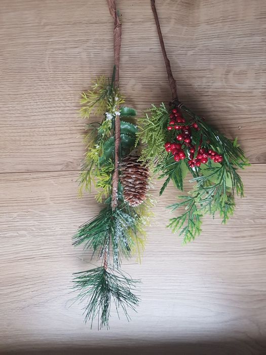 Nowe ozdoby galazkowe 2 sztuk