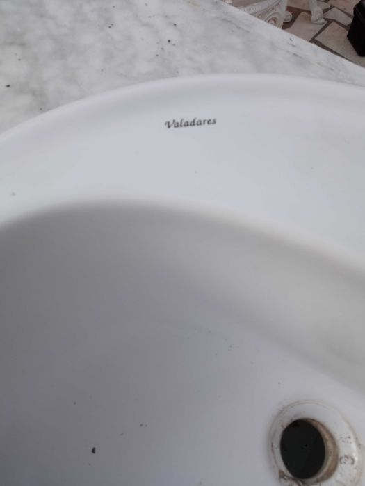 Móvel WC pia e mármore