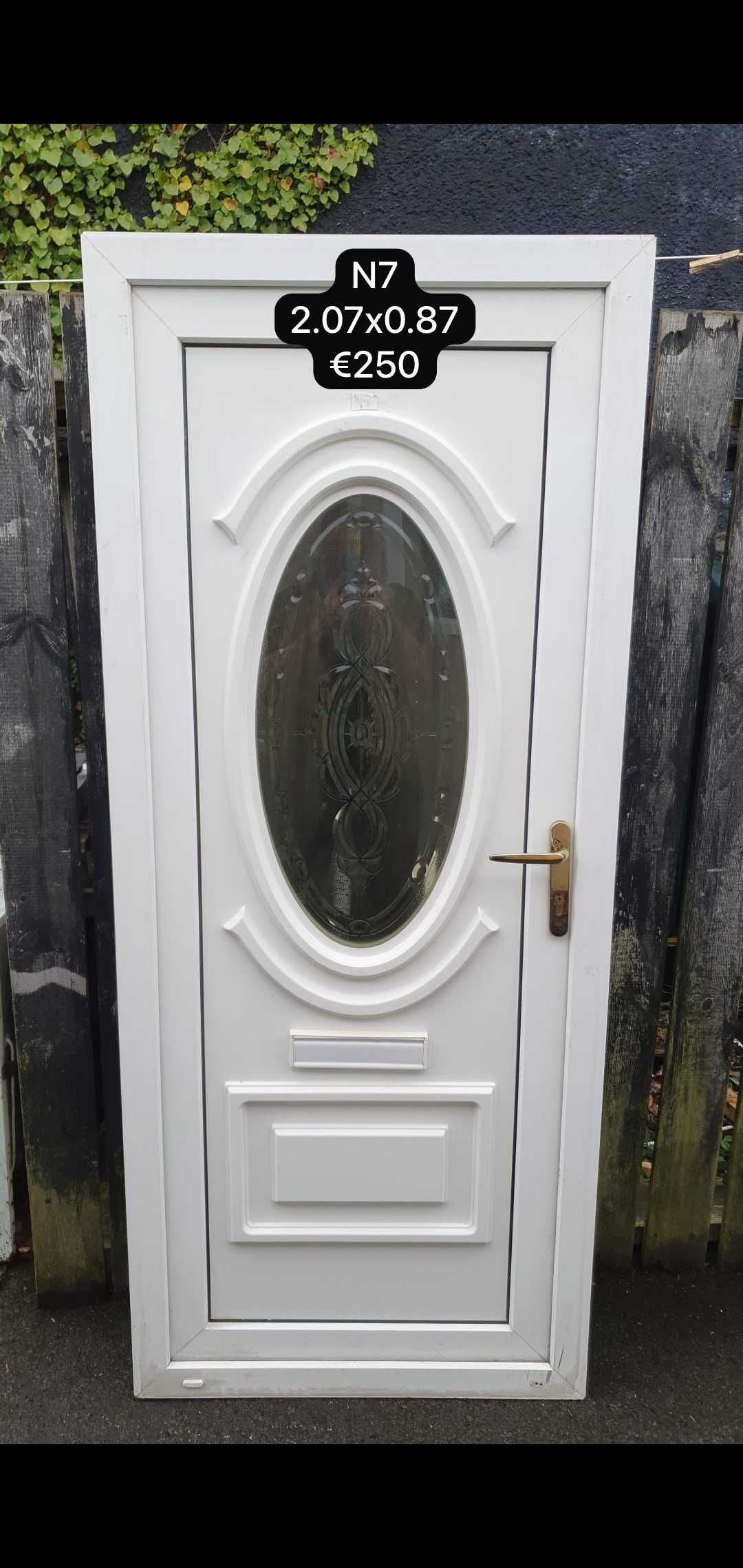 Portas de entrada em pvc