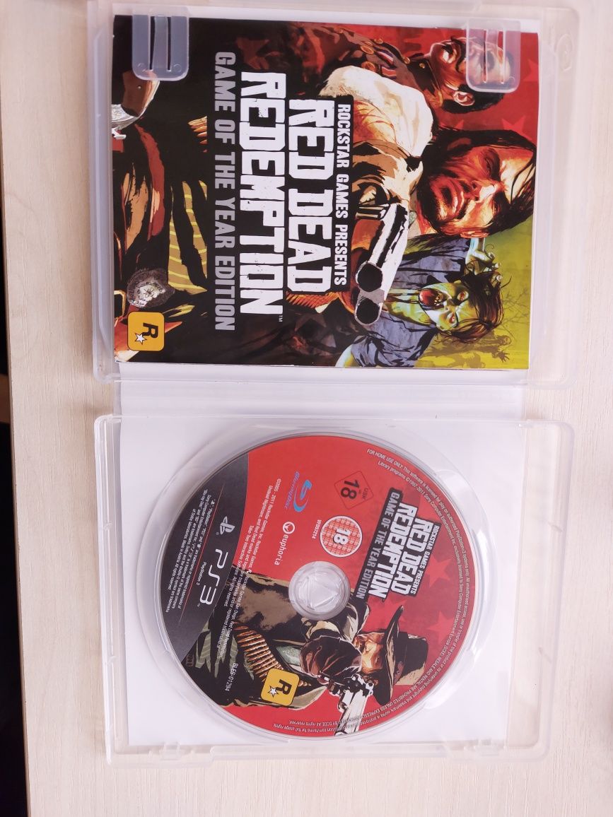 Продам диск playstation3 red dead redemption game of the year edition