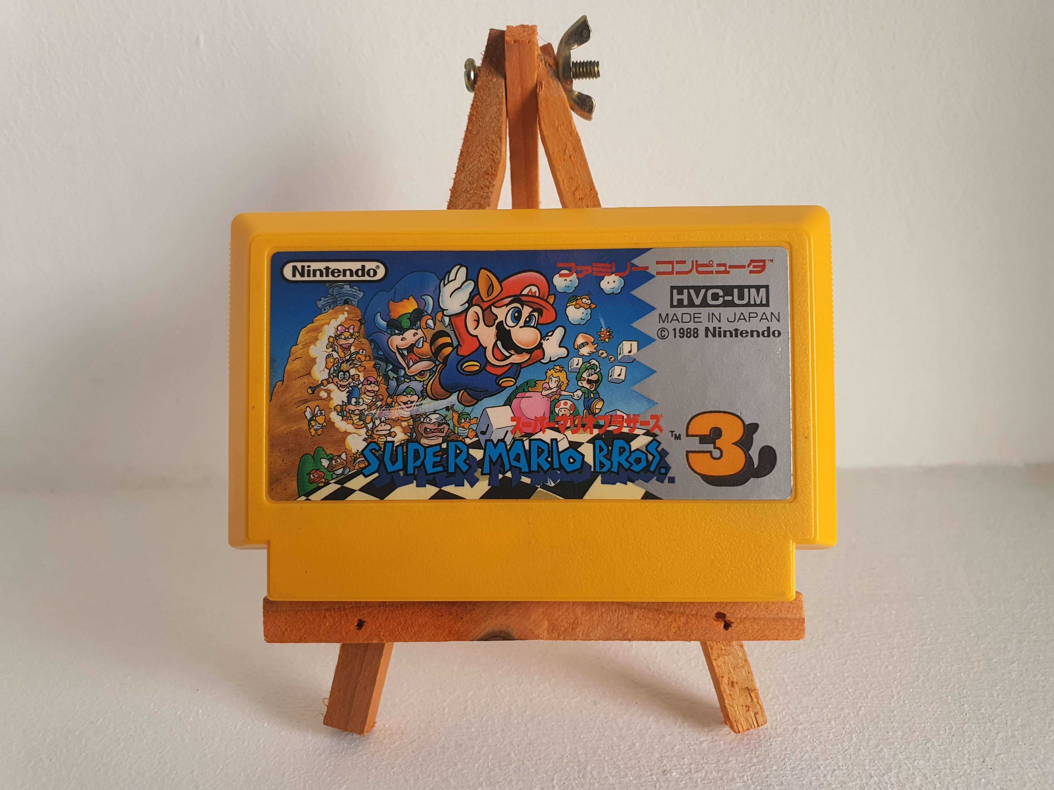 Conjunto Super Mario Bros. p/ Famicom (NES Japão)