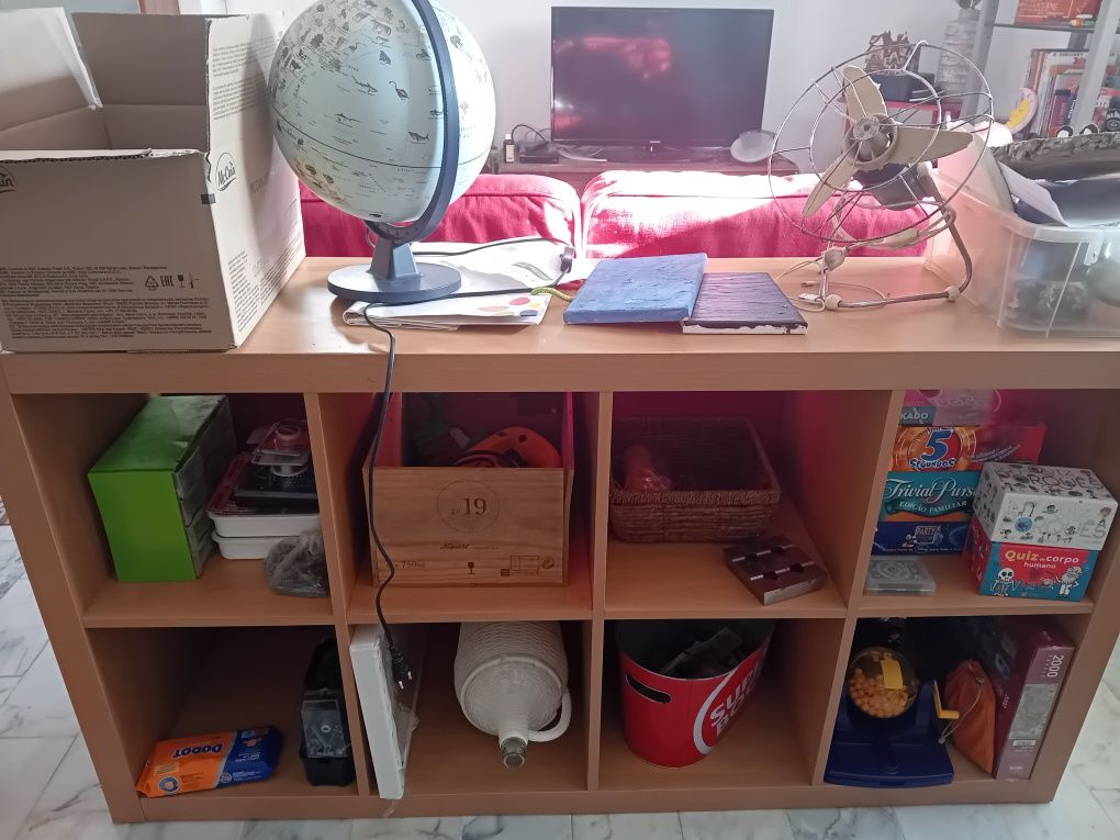 Kallax estante 8cubos