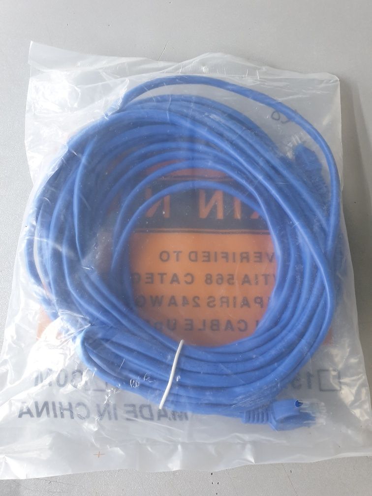 Інтернет lan кабель пачкорд є різні метражі  готовий обжатий перевірен