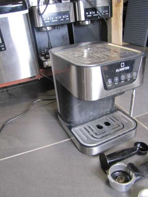 Ekspres ciśnieniowy kolbowy ze spieniaczem mleka Klarstein Arabica