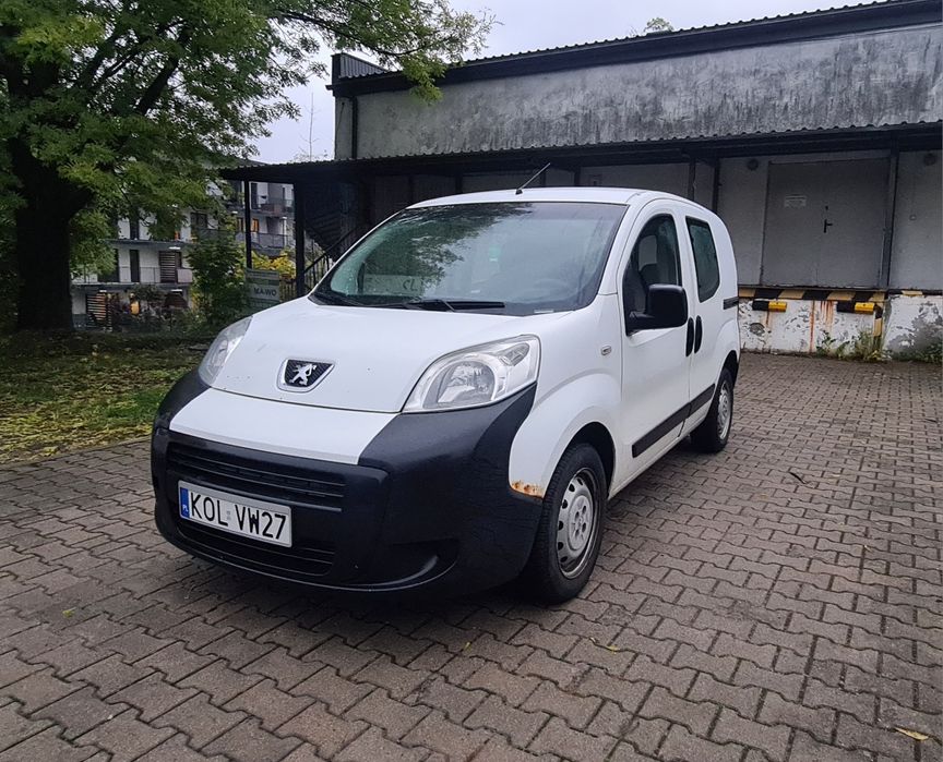 Peugeot Bipper 1.4 HDi 68 KM | Zarejestrowany jako ciężarowy | VAT 100