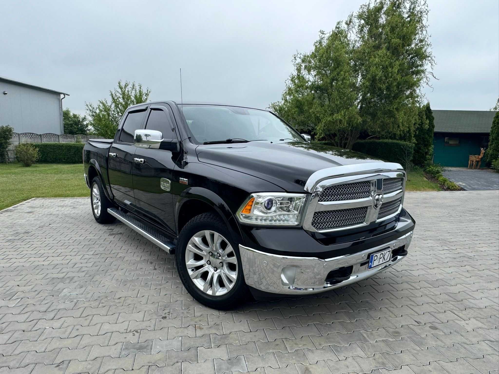 Dodge RAM RAM 1500 LPG Bezwypadkowy Kanada Longhorn Zadbany Wydechy