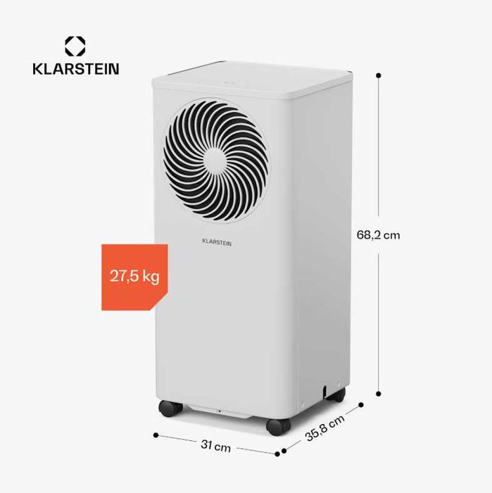 Klimator Pprzenośny Klarstein WI-FI 2,6KW 31M² KKlimatyzacja
