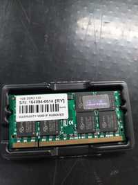 Memória Kingston DDR2 1024MB Portátil
