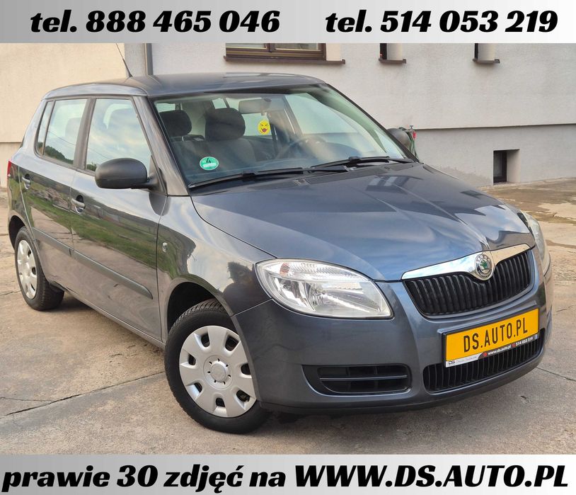 Skoda Fabia 2 • benzyna • 2009r • KLIMA • HAK • z Niemiec