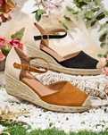 2 KOLORY 36 37 38 espadryle 39 40 41 sandały na koturnie jutowy koturn