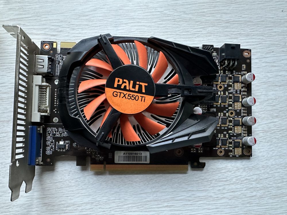 Відеокарта Palit GeForce 550ti 1Gb