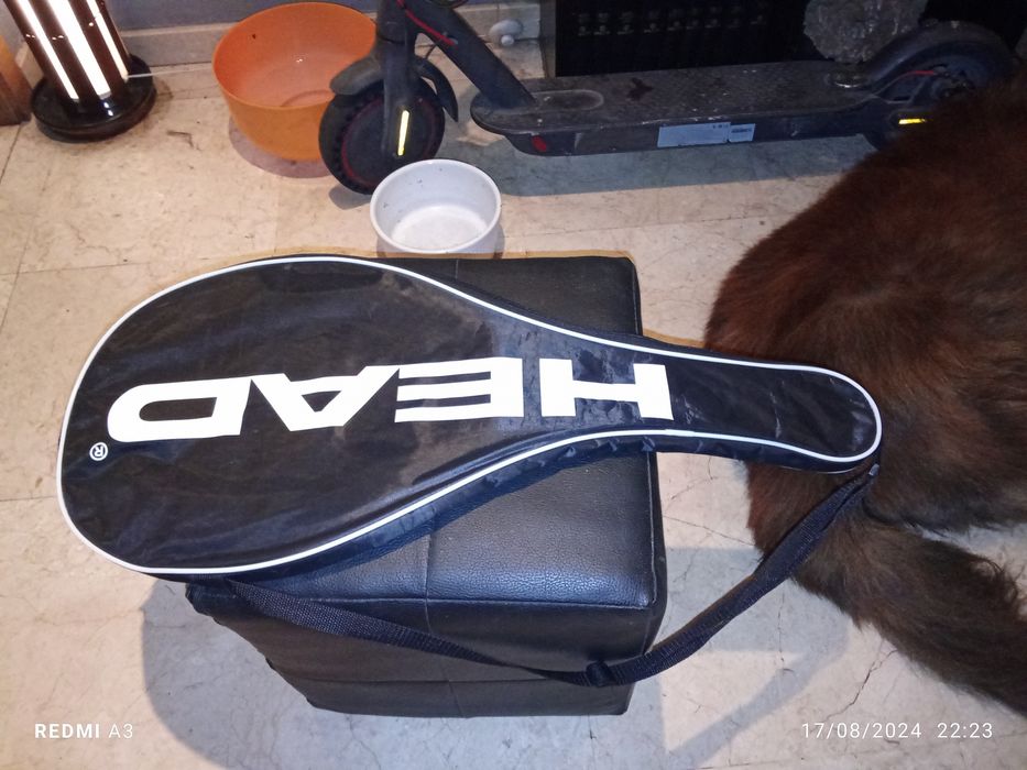 Bolsa para raquete em excelente estado