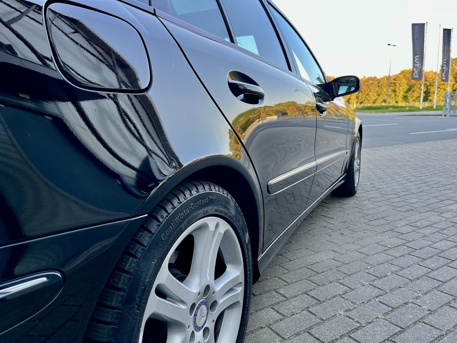 Mercedes E500 4Matic Designo w211 hak 7os, stan idealny bezwypadkowy