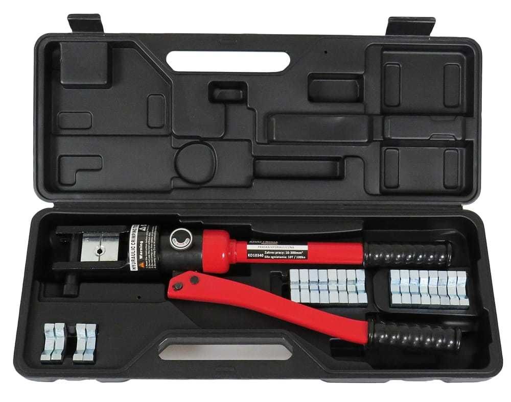 KRAFT&DELE Zaciskarka Praska Hydrauliczna Kabli Przewodów Lin KD10340