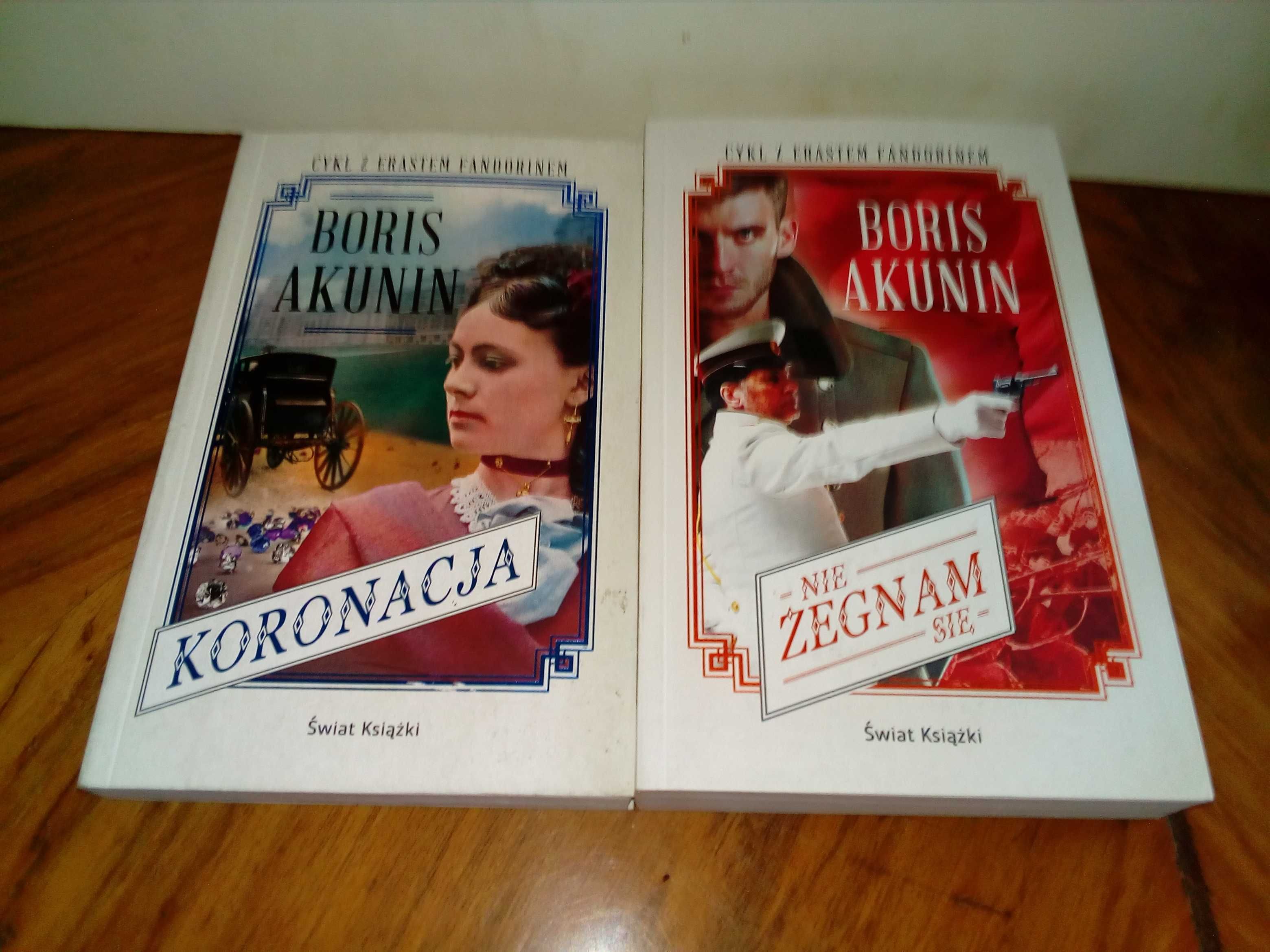 Akunin Boris - Nie żegnam się, Czarne miasto, Koronacja, Azazel