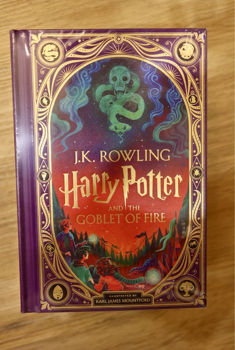 Ілюстрована книга Гаррі Поттер і келих вогню (4-та частина)