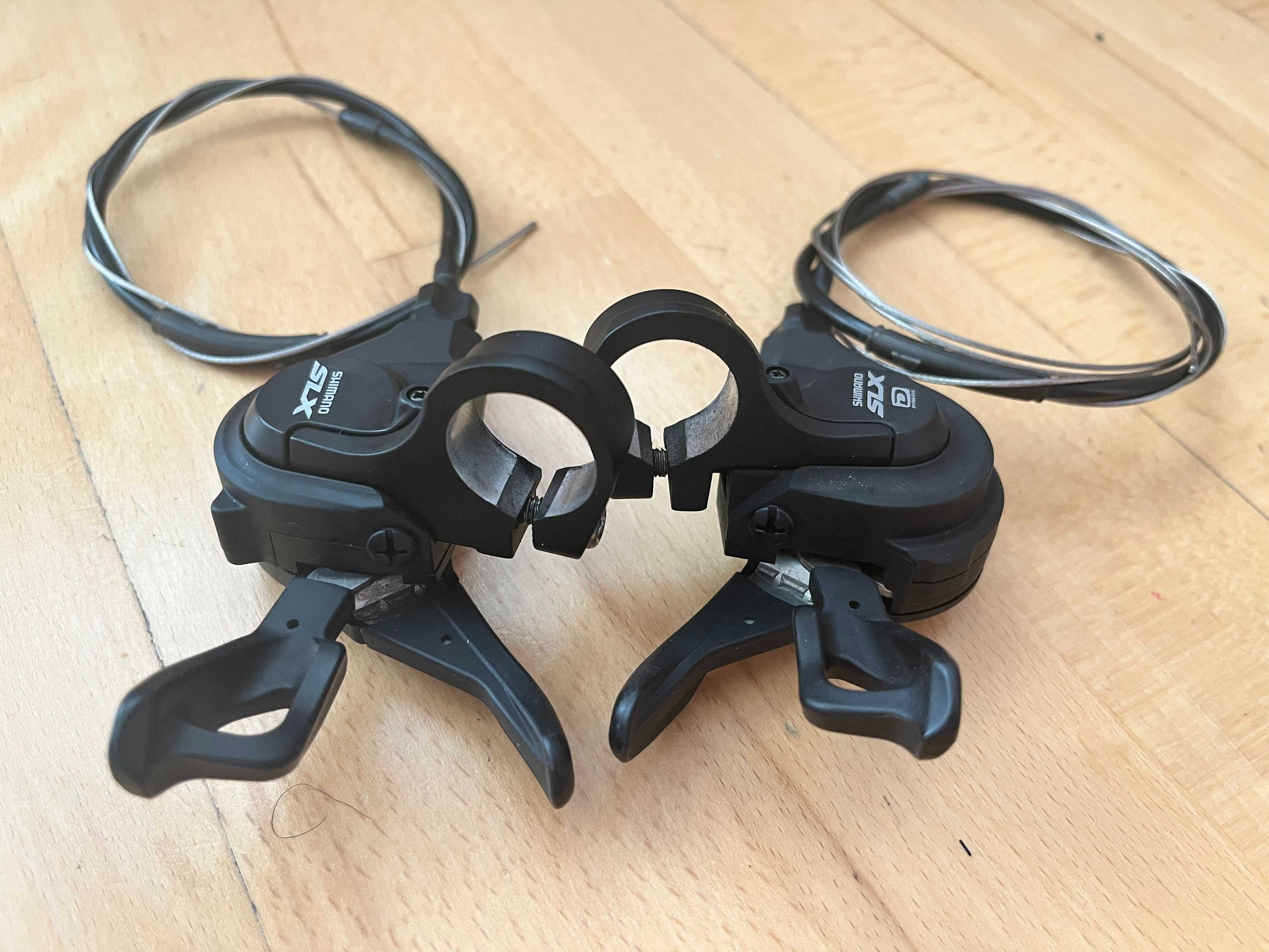 Manetki Shimano SLX 3x10 PRZÓD i TYŁ Deore Sram XTR XT Alivio NX GX