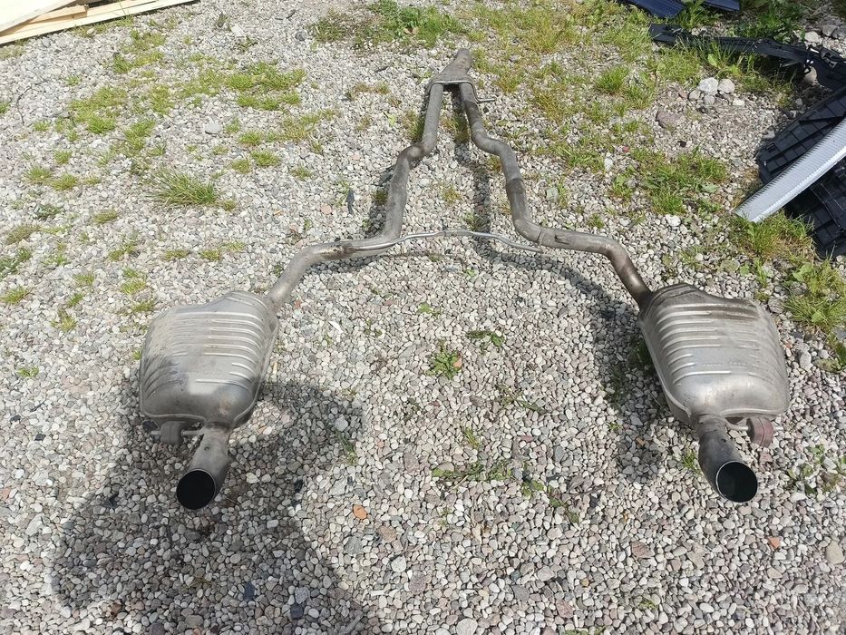 AUDI A6 C6 KOMBI 3.0 TDI QUATTRO TŁUMIK TŁUMIKI KOMPLET