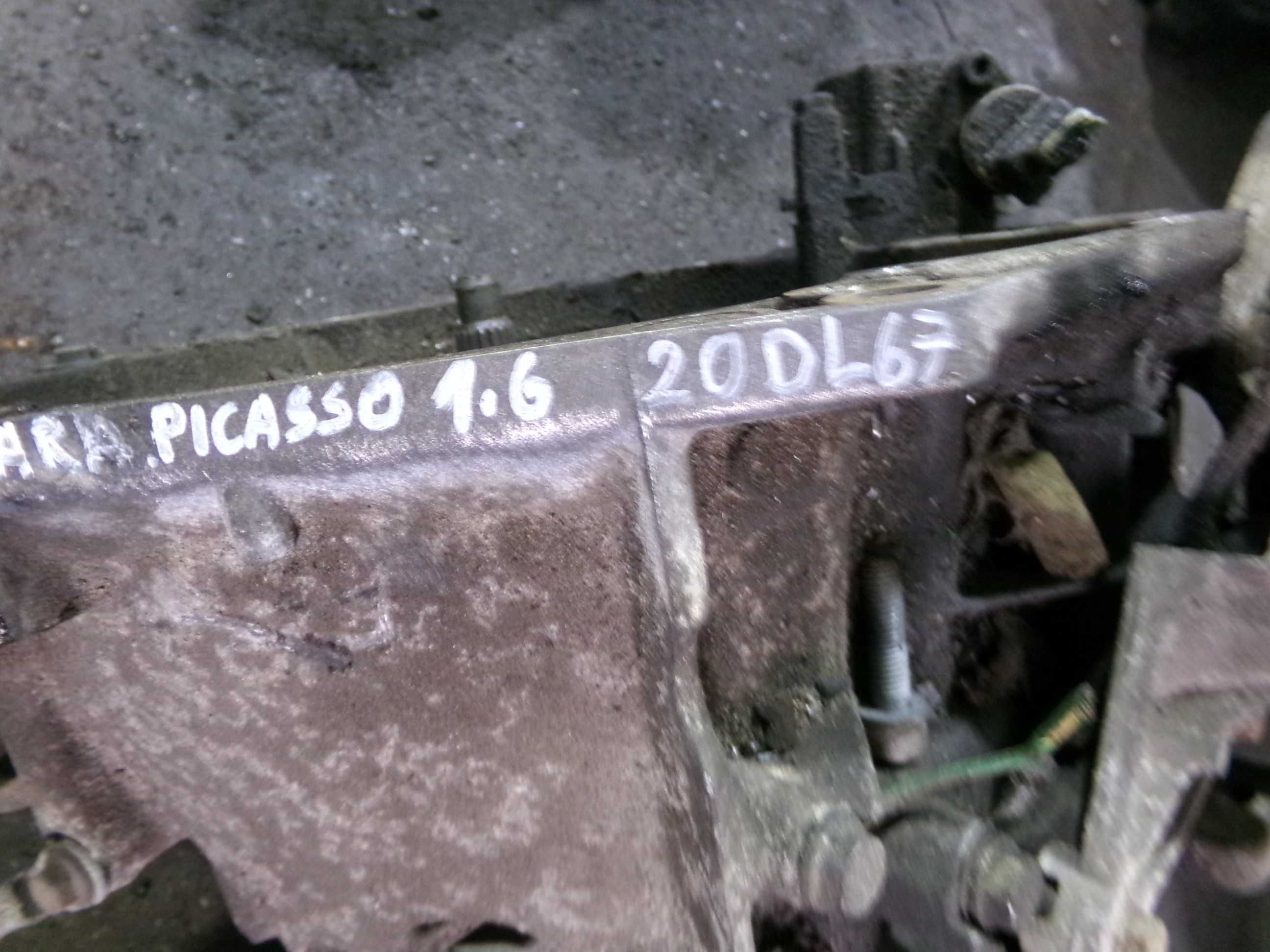 Cze55 Skrzynia biegów 20DL67 citroen xsara picasso 1.6 wysyłka