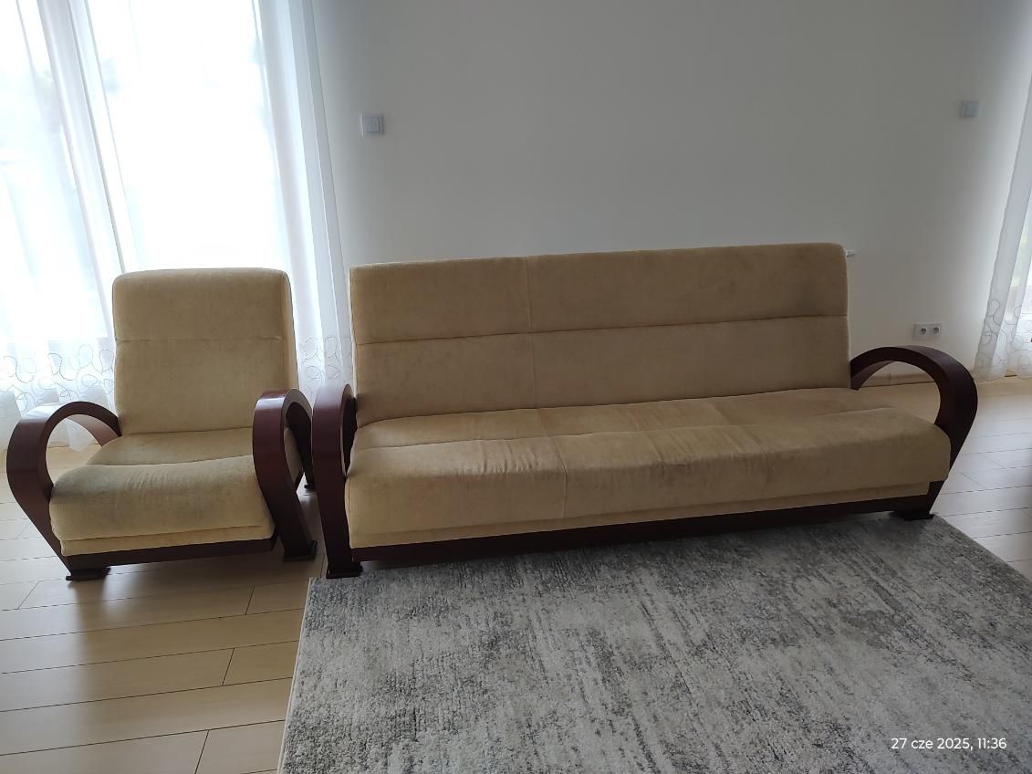 Kanapa, wersalka+ 2 fotele MEBLOTAP