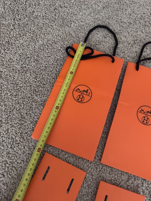 Dwa komplety do pakowania prezentu hermes