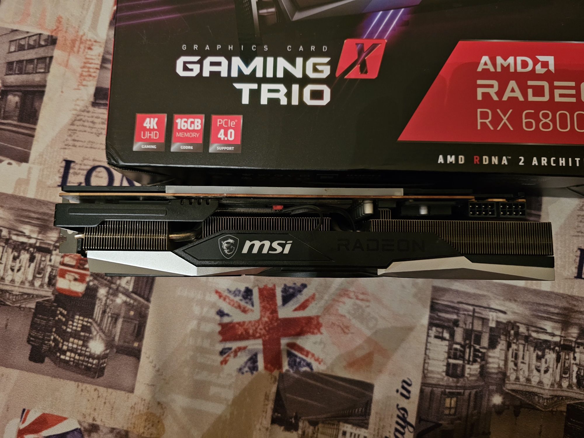 Radeon RX 6800 XT 16gb MSI Gaming X Trio