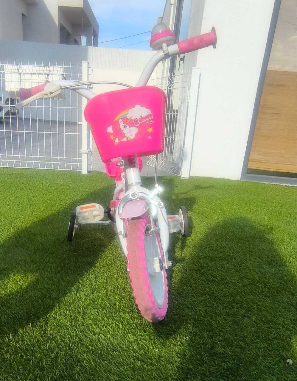 Bicicleta unicórnio criança