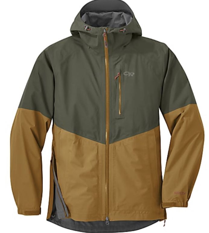 OR gore tex мембранна водонепроникна штормова вітрівка куртка дощовик