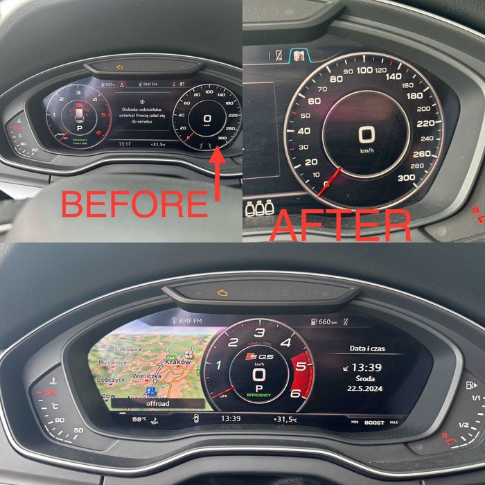 AUDI Q5 A4 A5 Q3 montaż portu USB Aktywacja Carplay Android Auto MIB2