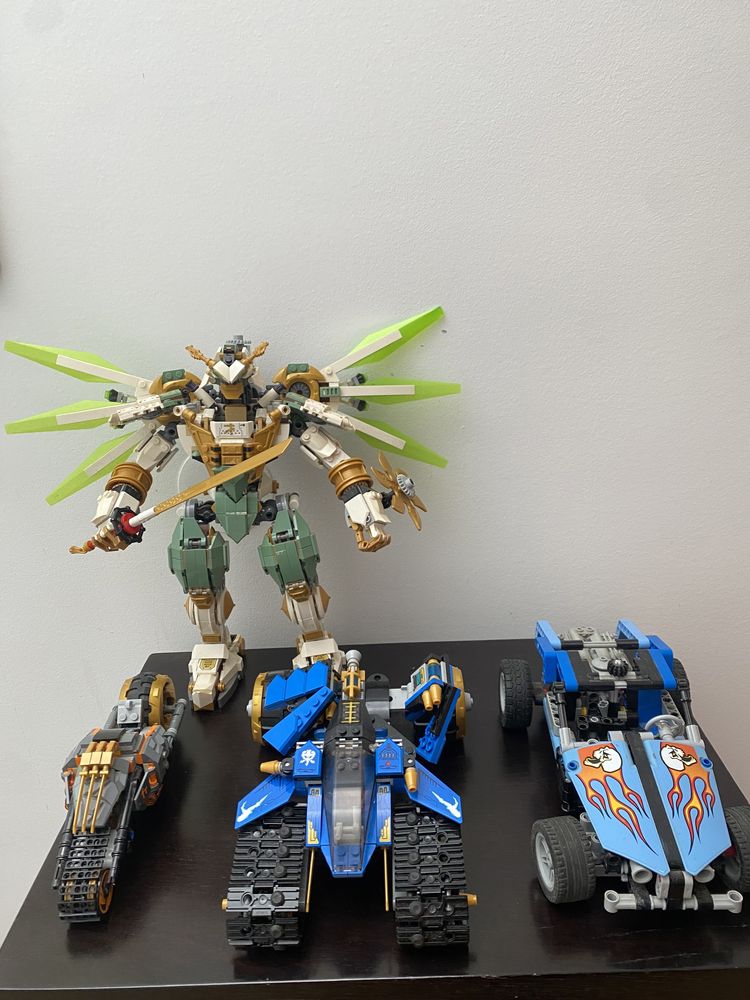 Legos ninjago e nexonights