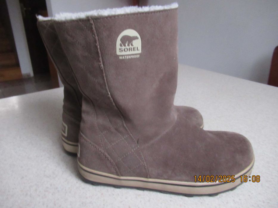 Sorel Glacy śniegowce skórzane rozm. 39