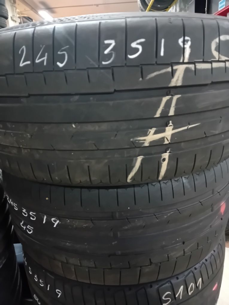 Pneus 245/35/19 michelin , pirelli,  hankok yokhoama etc,montagem e ca