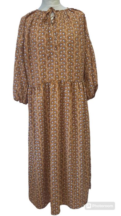 Bodyflirt sukienka na co dzień klasyczna do połowy łydki rozmiar 42