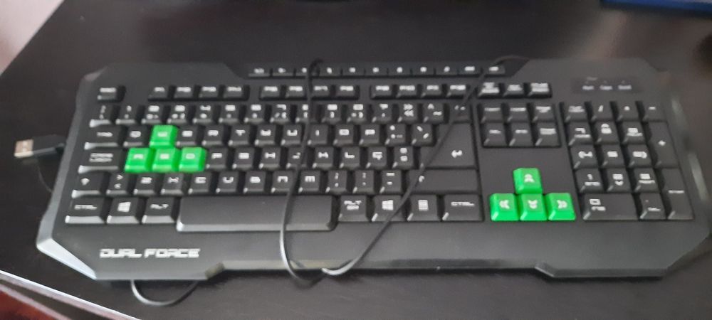 Computer monitor with printer and keyboard64551748598913124