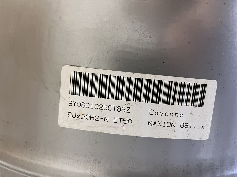 Jantes 20” 5x130 Originais Porsche Cayenne Coupe Taycan Panamera