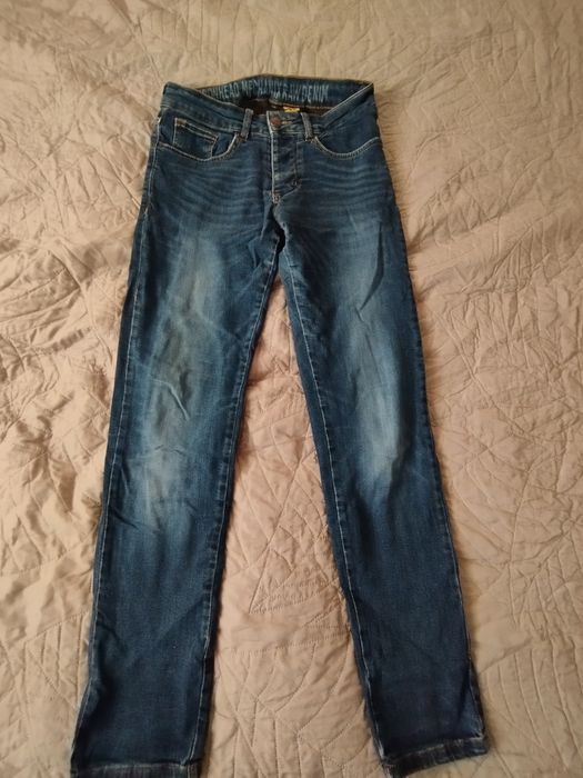 Używane męskie spodnie jeansowe John Doe Ironhead Mechanix r. W28/L32