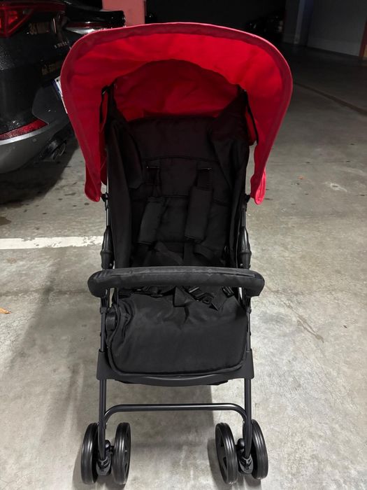 Wózek spacerówka czerwony
