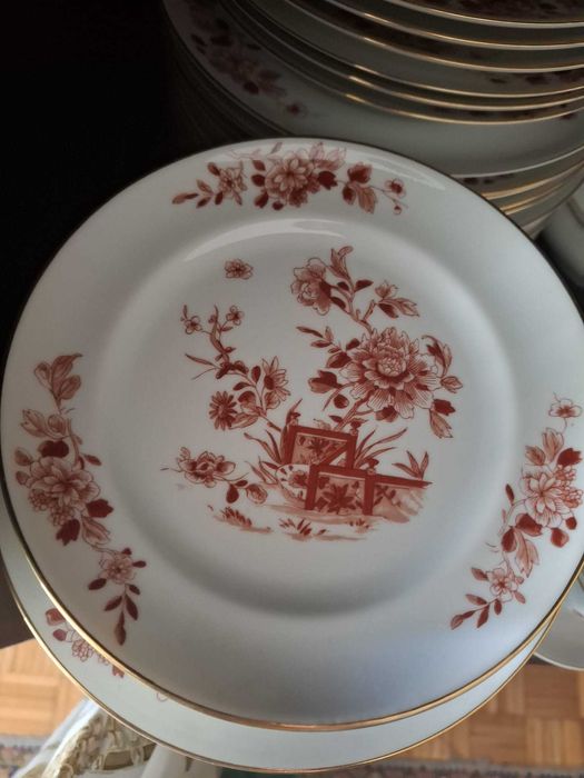 Serviço Jantar Vista Alegre Mandarim Completo - NUNCA FOI USADO