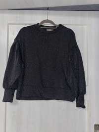 Czarny sweter typu OverSize