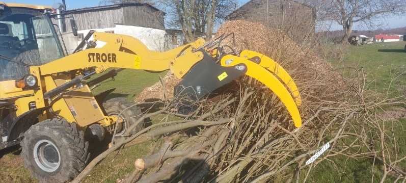Chwytak do DREWNA PAZUR PODWÓJNY 1200mm 1400mm komplet dostawa