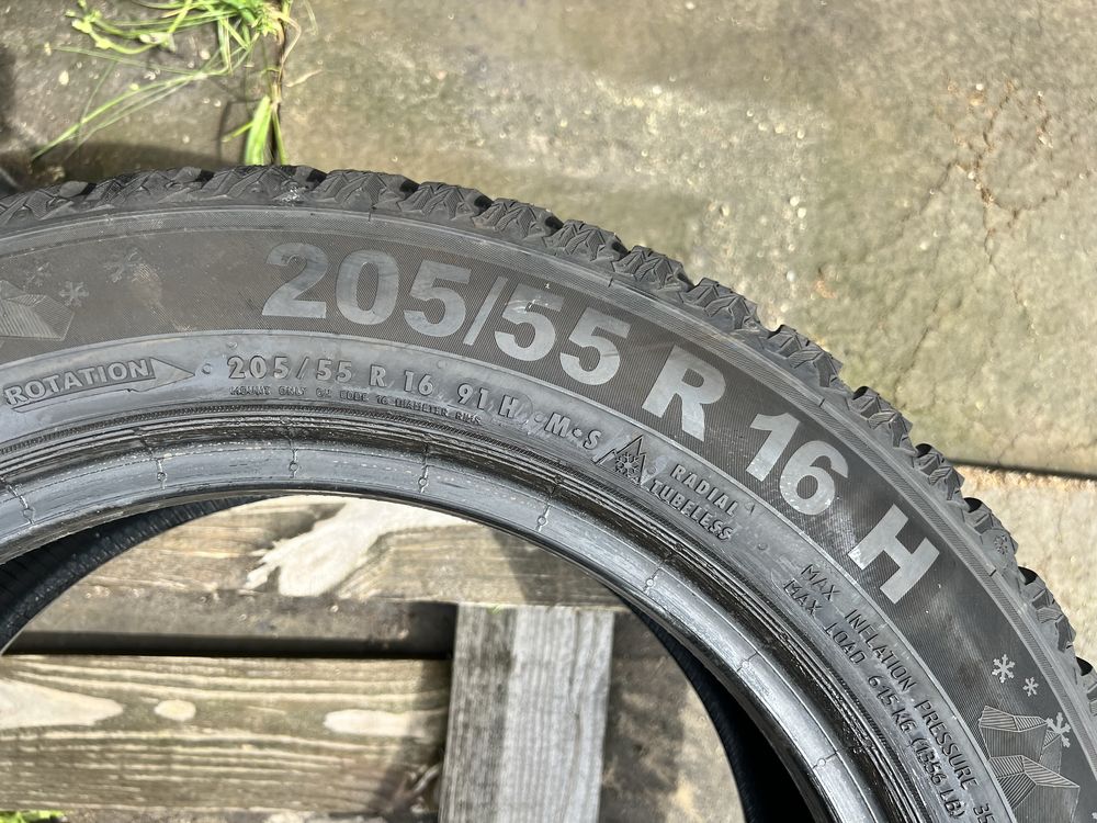 4xopona zimowa SEMPERIT w rozmiarze 205/55 R16
