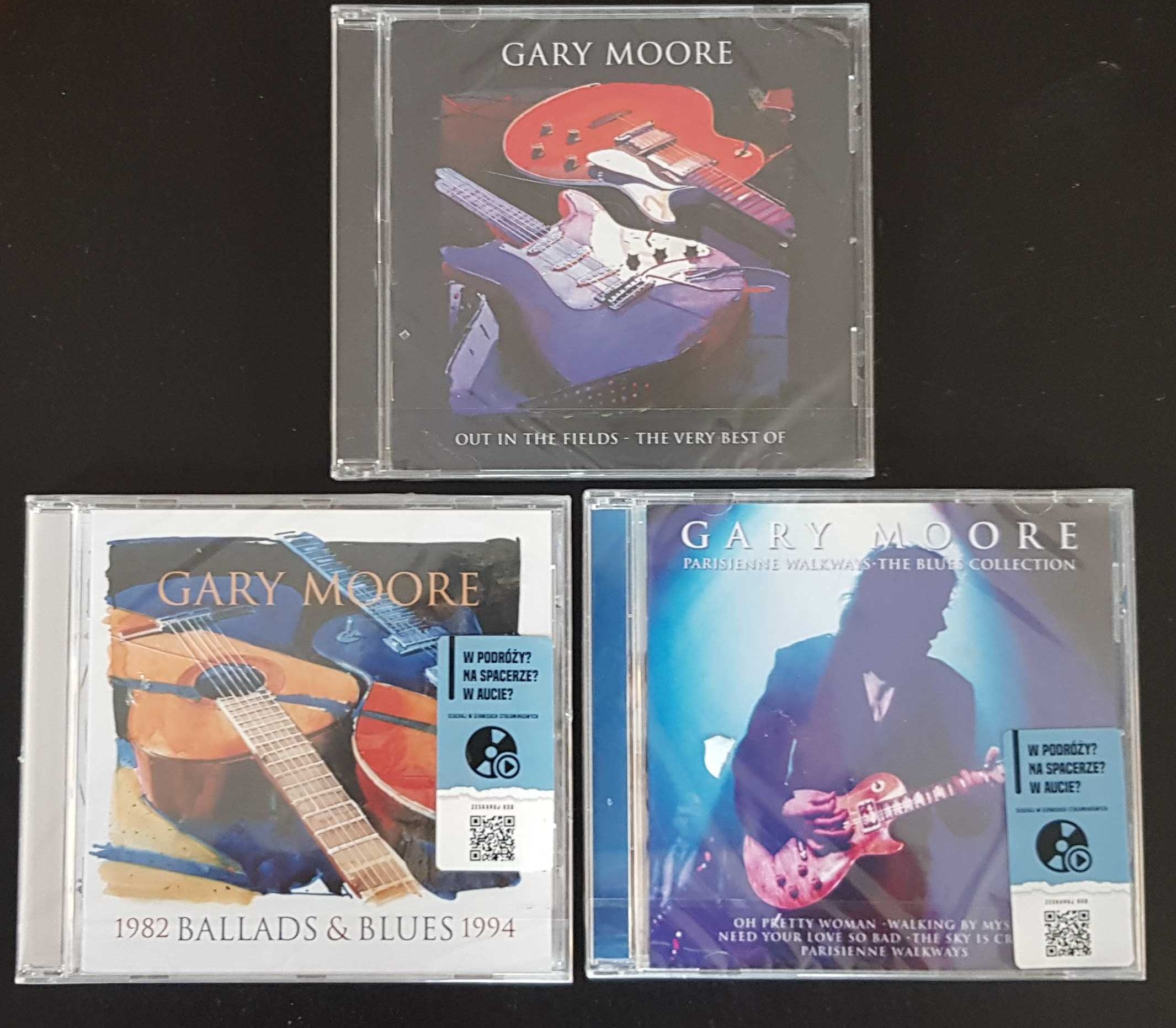 CD Gary Moore x 3 cd real foto. Nowe.