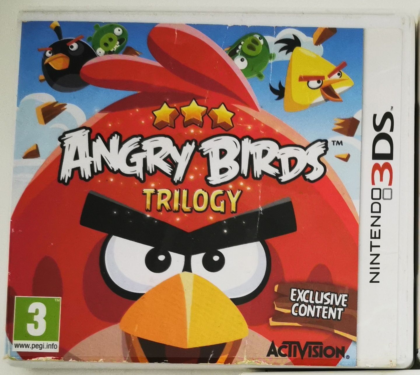 Jogo Nintendo 3DS Angry Birds Trilogy Usado