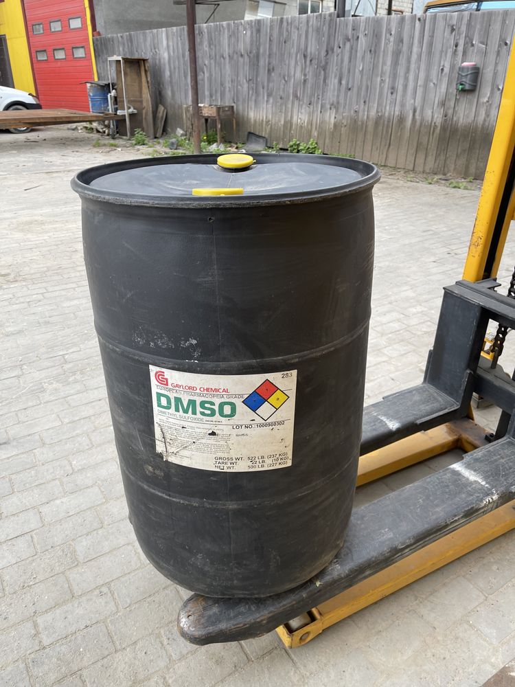 DMSO, димексид в бочках, США