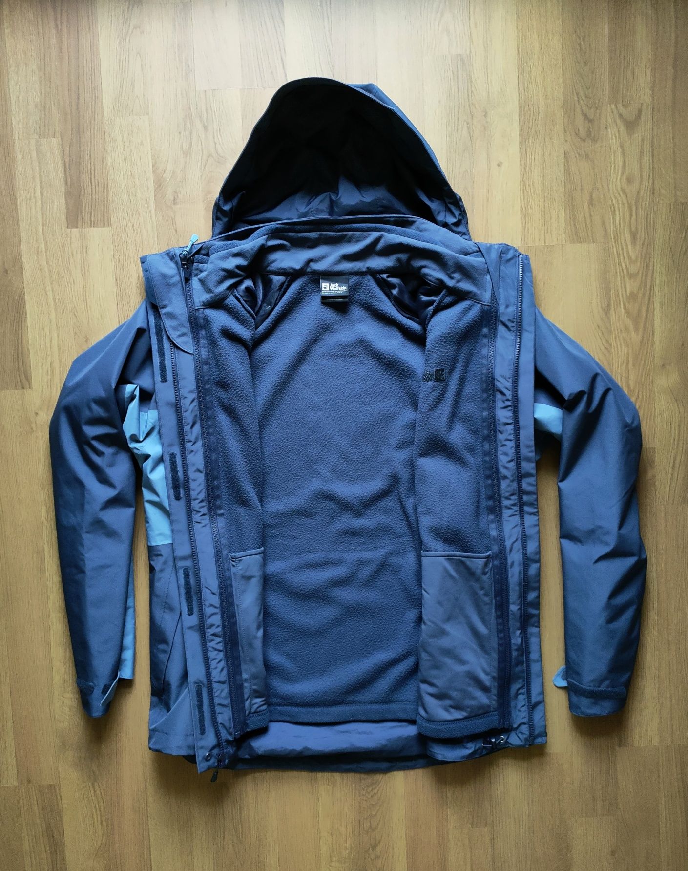 Kurtka Jack Wolfskin 3 in 1 Outdoor damska r. XXL